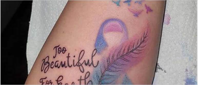 Miscarriage tattoos for dad